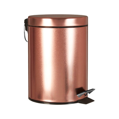 Rose Gold 5000ml Pedal Bin