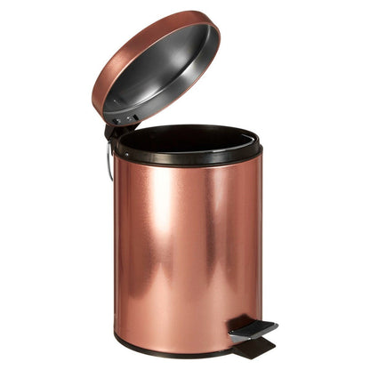Rose Gold 5000ml Pedal Bin