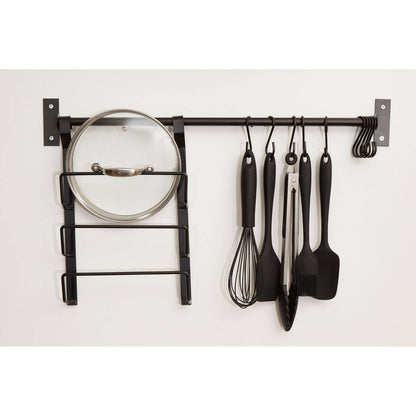 Sorello Matte Black Hanging Rail