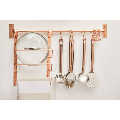 Sorello Rose Gold Hanging Hooks - Set of 10