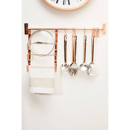 Sorello Rose Gold Hanging Hooks - Set of 10