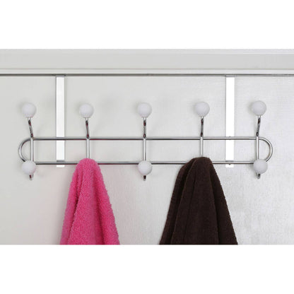 Over Door White Ceramic Balls Hanger