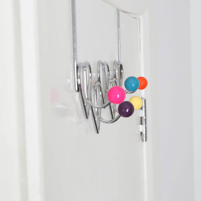 Multi Colour Heart Design Over Door Hanger