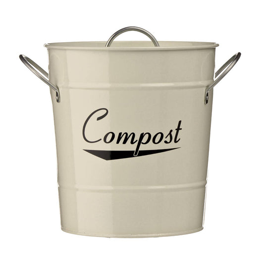 Cream Coronet Compost Bin
