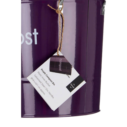 Purple Compost Bin