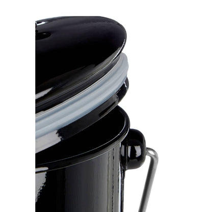 Black Compost Bin with Handle