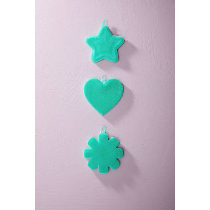 Zing Teal Silicone Dish Scrubbers