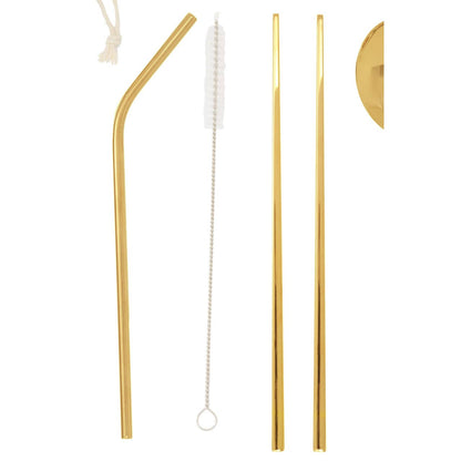 Mimo 6 Pc Gold Finish Cutlery Set With Box