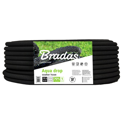 Aqua-Drop Porous Pipe Soaker Hose 100m - Best4Trade-Retail Garden watering