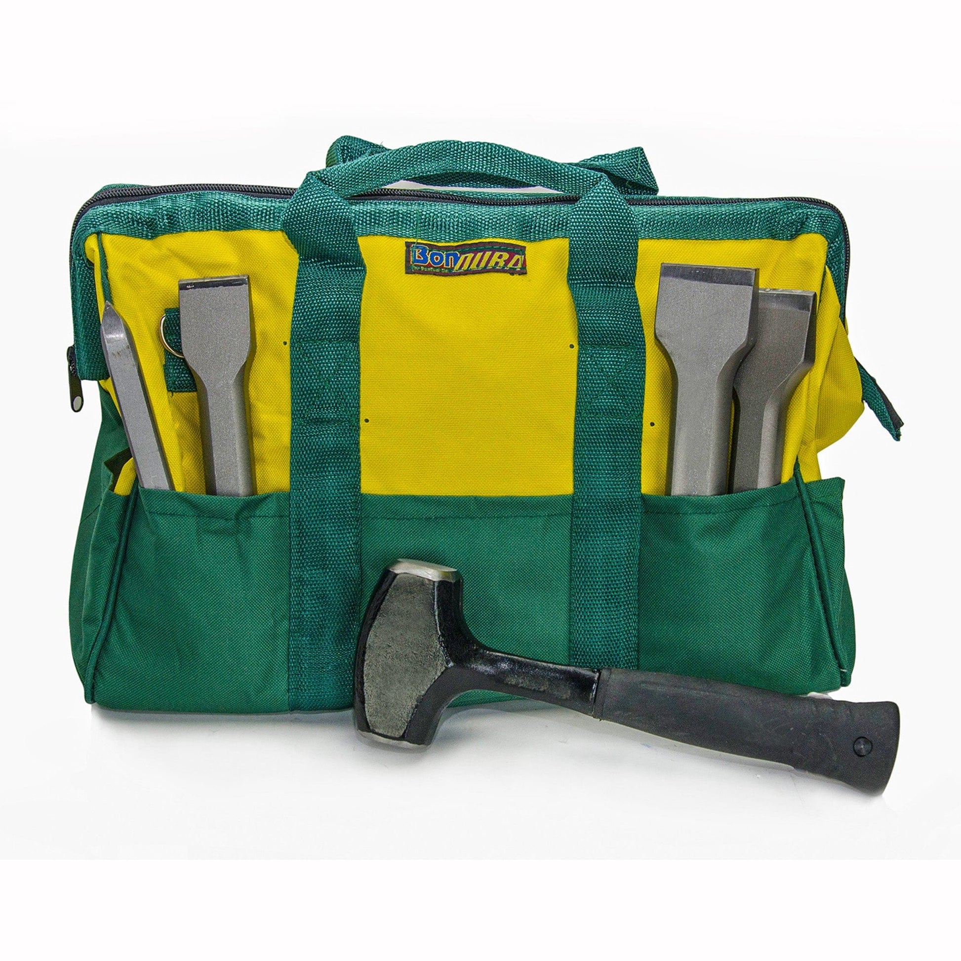 Bon Tool Stone Mason Carbide Chisel Set (11-906) - RHINOBUILD Bricklaying Tools