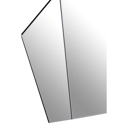 YulaÂ Wall Mirror With Silver Finish Frame