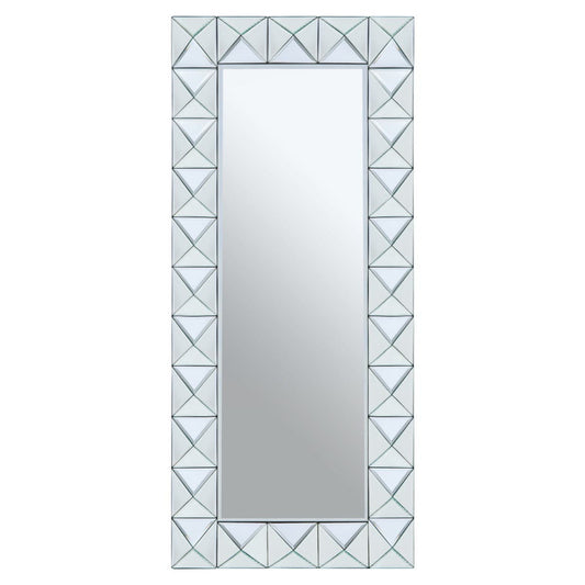 Yula Pyramid Edged Wall Mirror