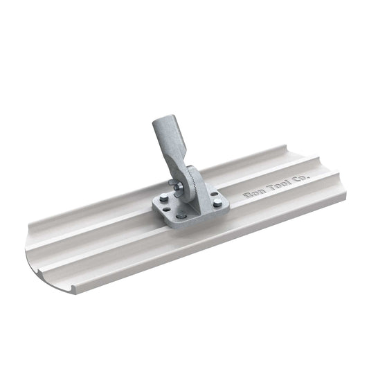 Bon Tool Round End Magnesium Bull Float with Threaded Handle Bracket - RHINOBUILD Bricklaying Tools