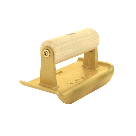 Bon Tool Bronze Hand Edger - Wood Handle (12-580) - RHINOBUILD Bricklaying Tools