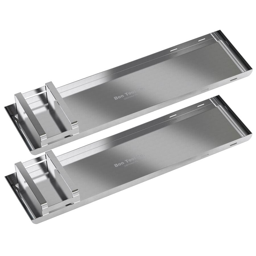 Bon Tool Heavy Duty Stainless Steel Knee Boards (12-606) - RHINOBUILD Bricklaying Tools