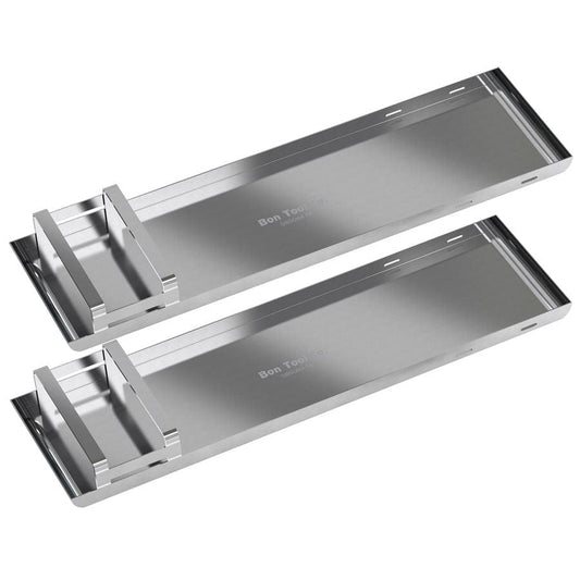 Bon Tool Heavy Duty Stainless Steel Knee Boards (12-606) - RHINOBUILD Bricklaying Tools