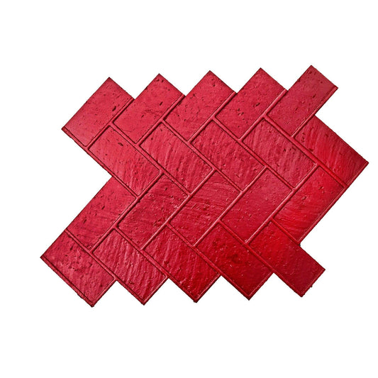 Bon Tool Herringbone Brick Urethane Mat - RHINOBUILD Bricklaying Tools