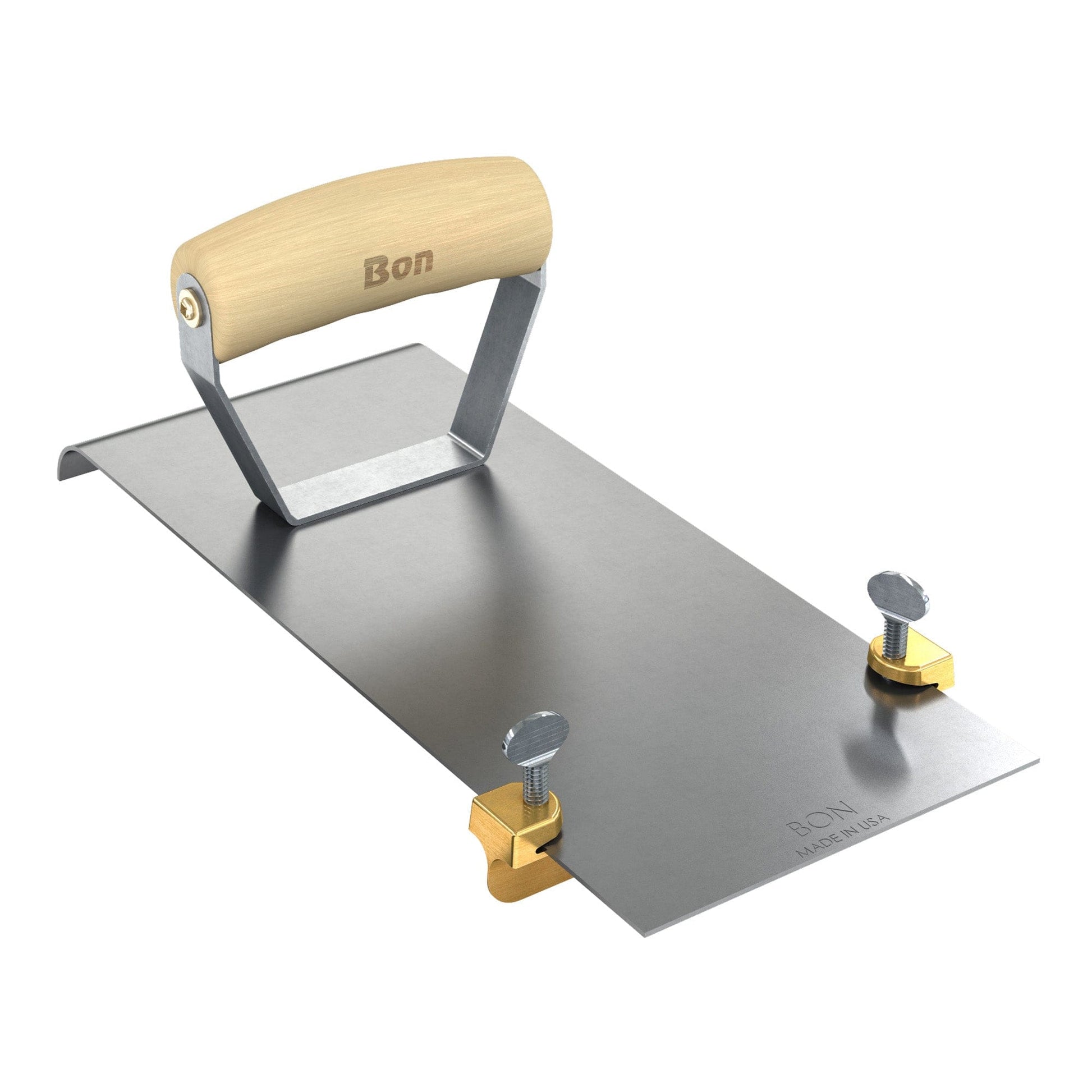 Bon Tool Adjustable Edger/Groover - Wood Wave Handle - RHINOBUILD Bricklaying Tools