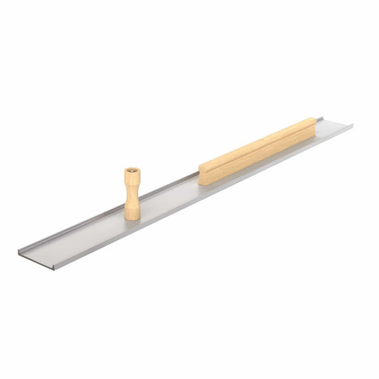 Bon Tool Double Notch Darby - 42" Magnesium with Knob and Rail (13-112) - RHINOBUILD Plastering Tools
