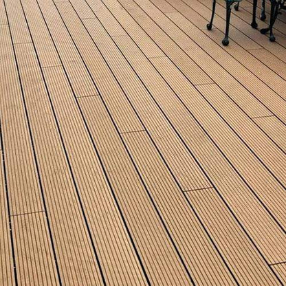 RynoTerrace Classic Grooved Reversible Composite Deck Board Sample - Ryno Outdoor & Garden