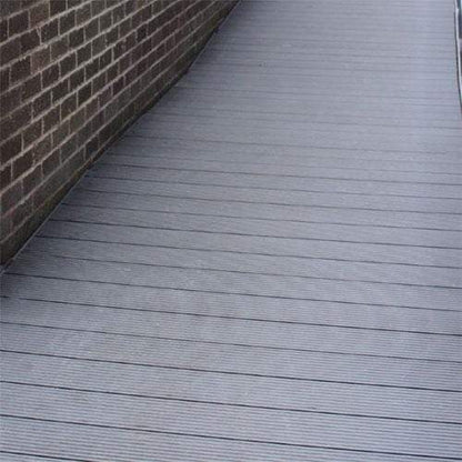 RynoTerrace Classic Grooved Reversible Composite Deck Board Sample - Ryno Outdoor & Garden
