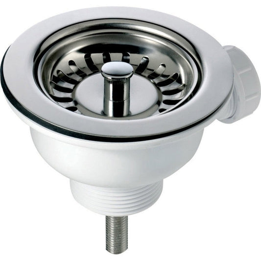 90mm Basket Strainer Waste for Astini, RAK, Rangemaster Ceramic Sink