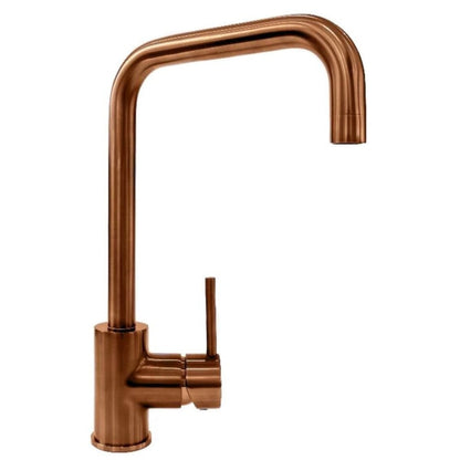 Astini Enzo Brushed Stainless Steel Single Lever Kitchen Sink Mixer Tap