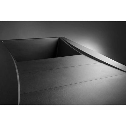 Astini Xeron 1.0 Bowl Black SMC Synthetic Reversible Kitchen Sink, Waste & Tap XERON100BLACK+5ECB