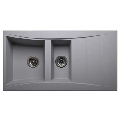 Astini Xeron 1.5 Bowl SMC Synthetic Reversible Kitchen Sink with Waste & Tap