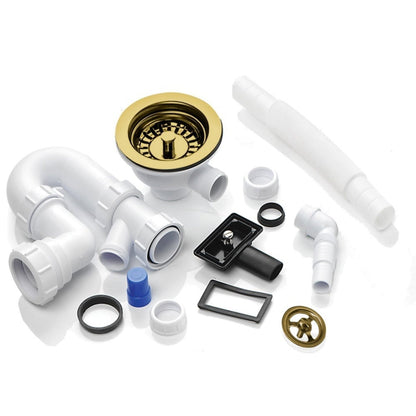 Astini RAK Rangemaster 1.0 Bowl Waste & Plumbing Kit with Overflow for Kitchen Sinks