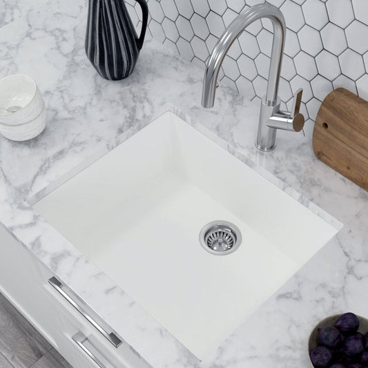 Astini Scuti 1.0 Large Bowl SMC Synthetic Inset/Undermount Kitchen Sink