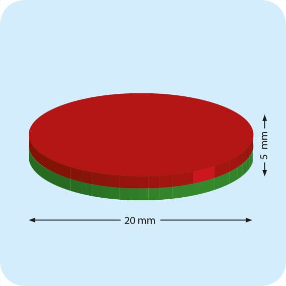Neodymium Disc Magnet - 20x5mm - N42 - Magnets Direct Listing