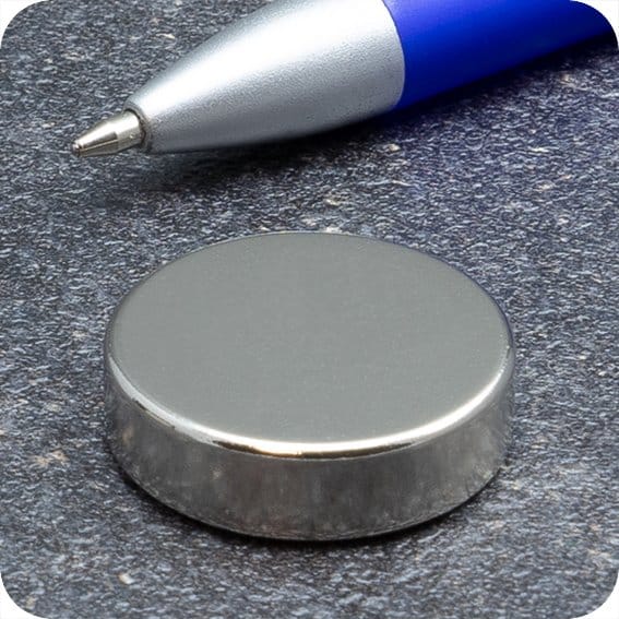 Neodymium Disc Magnet - 25x7mm - N42 - Magnets Direct Listing