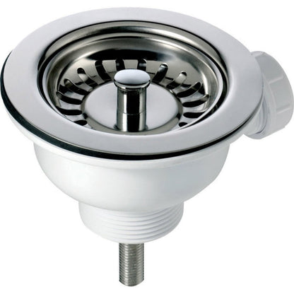 Astini Hampton 100 1.0 Bowl Matt Grey Ceramic Undermount Kitchen Sink with Waste
