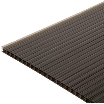 Triplewall Polycarbonate Sheet Bronze 2000mm - All Sizes - B4L Roofing