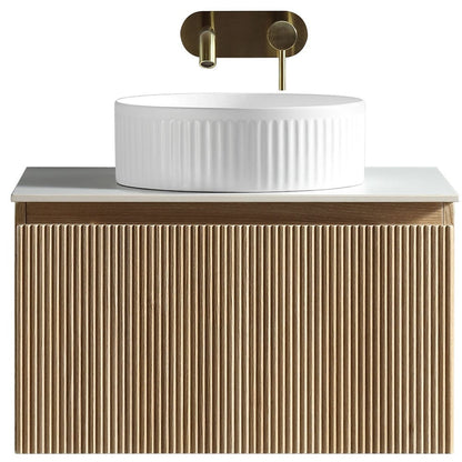 Astini Flauto 600mm Wall Hung Vanity Unit With Counter Top