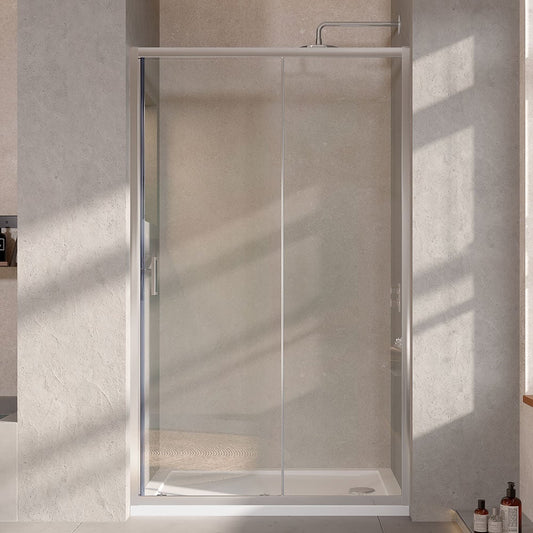 Astini Chrome Profiles Sliding Shower Door 1200mm