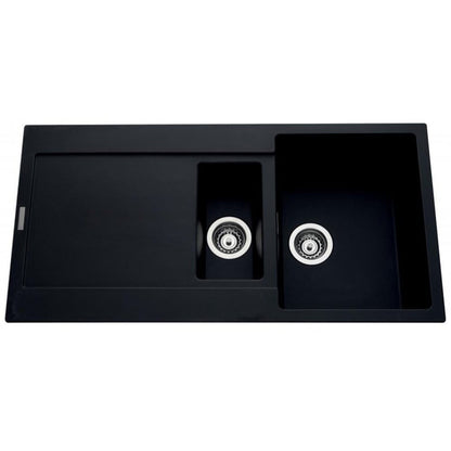 Astini Quadro 1.5 Bowl Granite Kitchen Sink & Cosmo 5E Tap Set