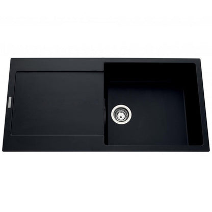 Astini Quadro XL 1.0 Bowl Granite Kitchen Sink & Cosmo 5E Tap Set