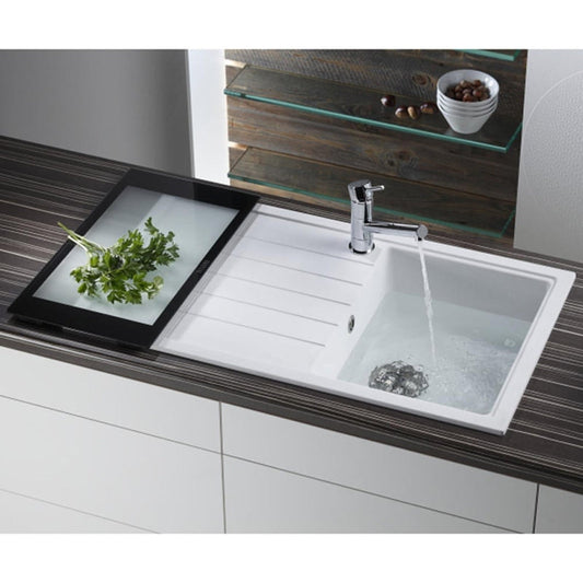 Astini Gianni Compact 1.0 Bowl Granite Kitchen Sink & Waste