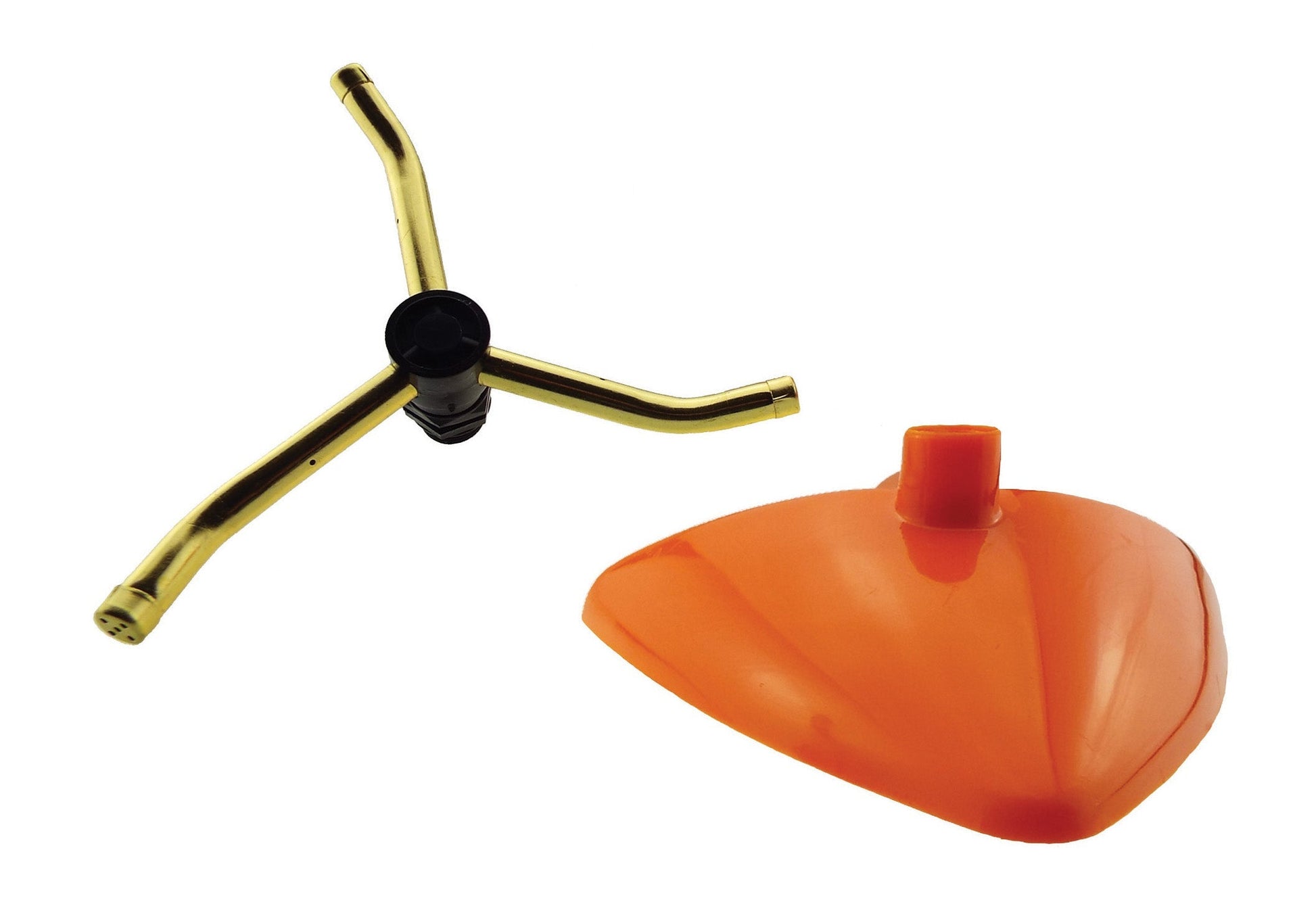 3-Arm Revolving Sprinkler Orange Leaf - Best4Trade-Retail Garden watering