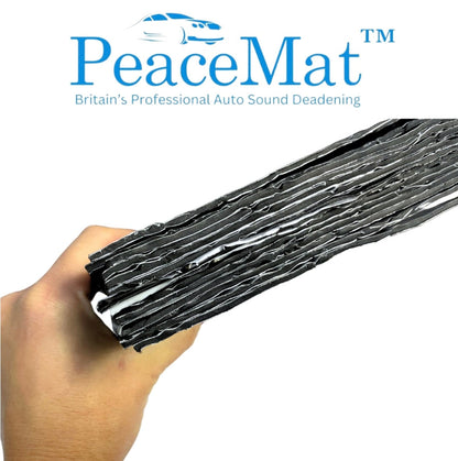 20x Campervan Sound Deadening Sheets - Silver Butyl Soundproofing Mats for Car, Van & Doors (PeaceMAT XR)
