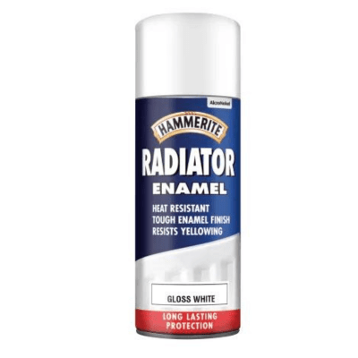 Hammerite Radiator Enamel Aerosol 400ml - All Colours - Hammerite