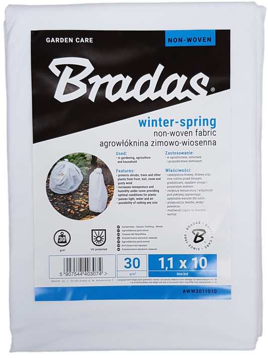 30g Non-Woven Frost Protect Fleece 1.1m x 10m - Best4Trade-Retail Garden tools & Accesories