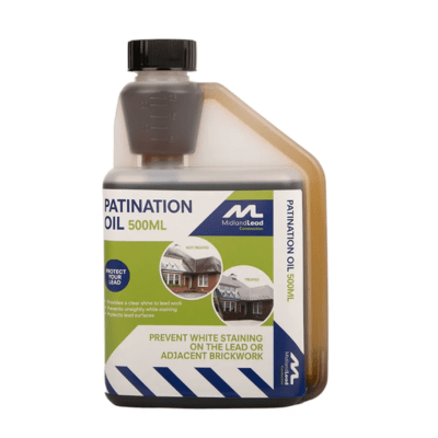 Patination Oil x 500ml - All Sizes - Midland Lead