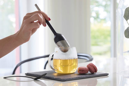 Zack Tamio Brushed Stainless Steel Tea Ball Infuser