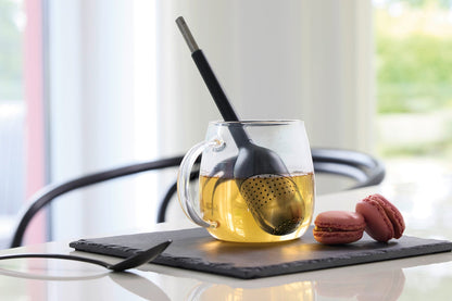 Zack Tamio Brushed Stainless Steel Tea Ball Infuser