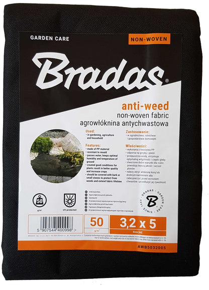 50g Non-Woven Weed Membrane 3.2m x 5m - Best4Trade-Retail Garden tools & Accesories