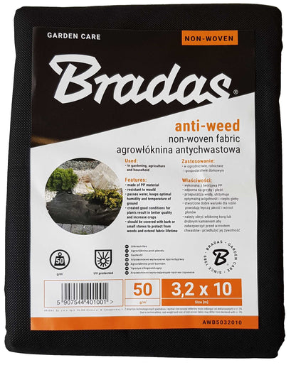 50g Non-Woven Weed Membrane 3.2m x 10m - Best4Trade-Retail Garden tools & Accesories