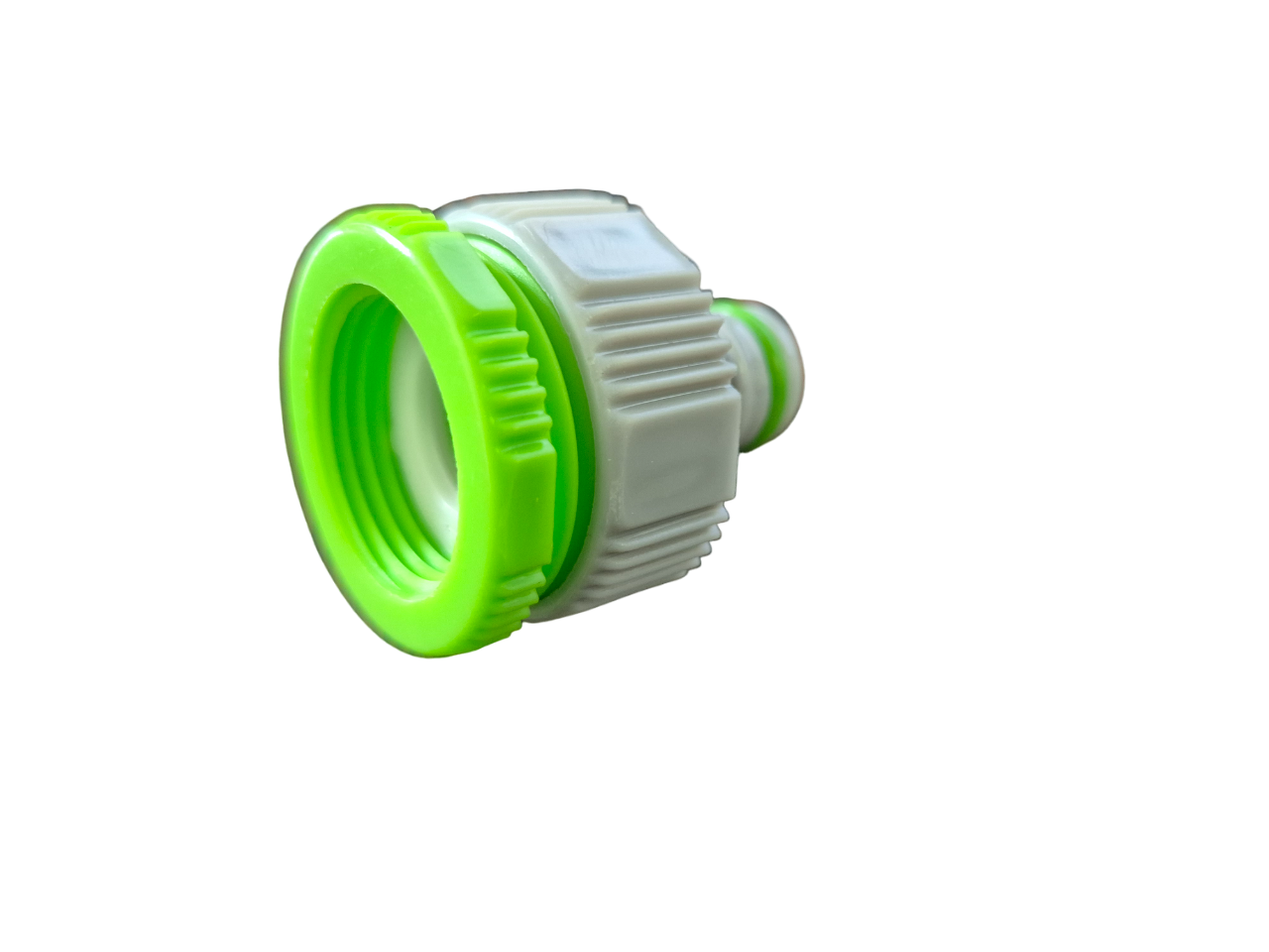 Female Tap Connector 3/4" or 1/2" BSP Female, Green/Gray - Best4Trade-Retail Garden watering